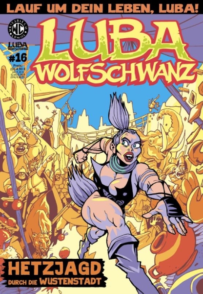 Luba Wolfschwanz 16 - Hetzjagd durch die Wüstenstadt